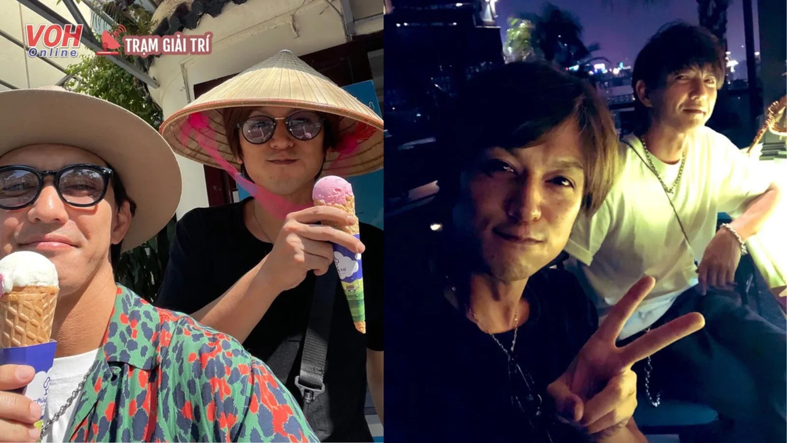 Gao Đỏ và Gao Xanh check-in Việt Nam, mê mẩn món phở Hà Nội