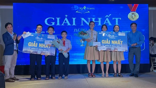 Trao giải cuộc thi DigiTrans Edtech 2022