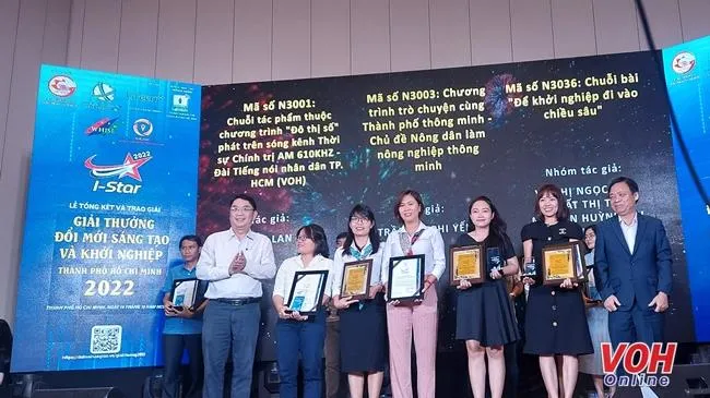 Trao giải thưởng I-star năm 2022: VOH đạt 2 giải ở nhóm 3