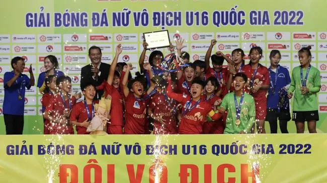 Kết quả bóng đá: PP Hà Nam vô địch giải bóng đá Nữ U16