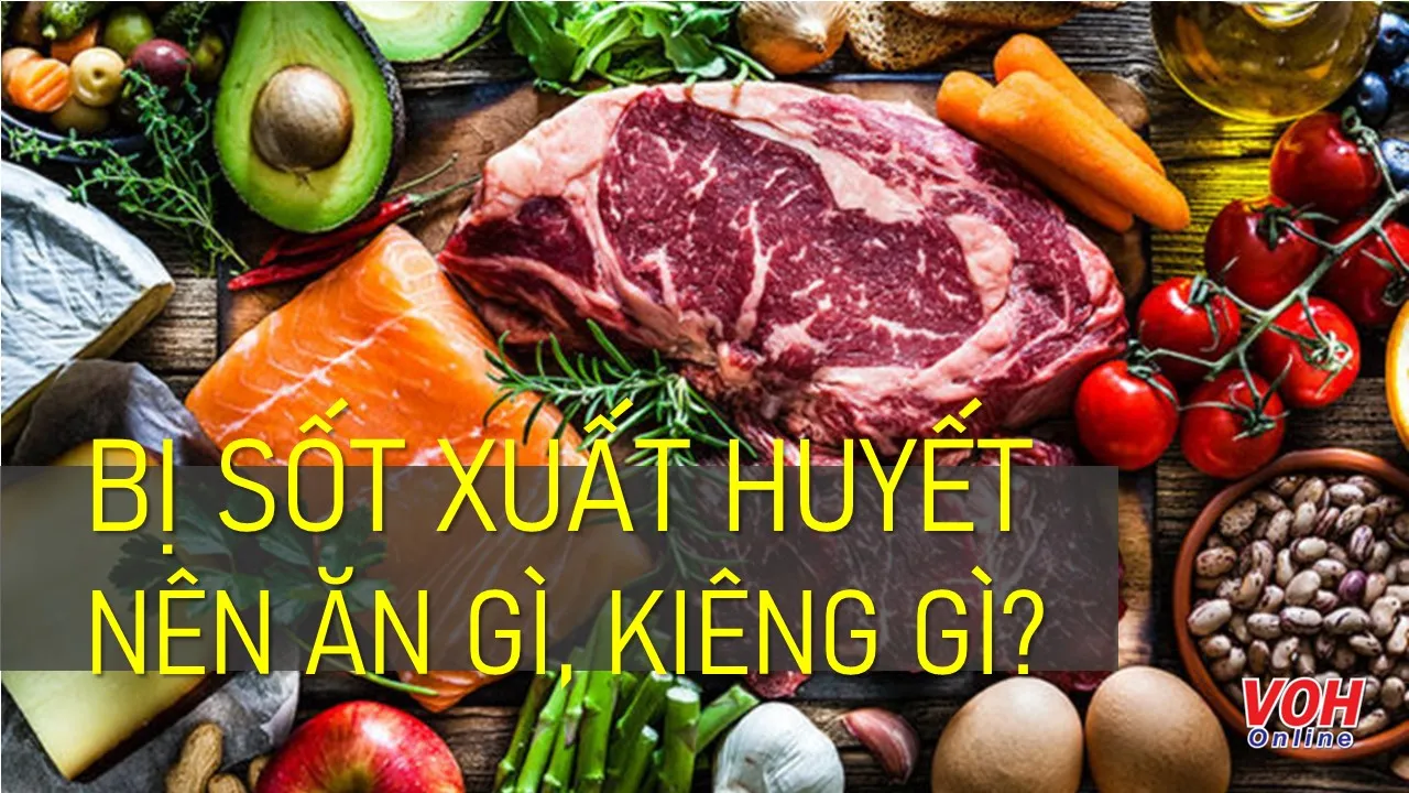 Bị sốt xuất huyết nên ăn gì, kiêng gì?