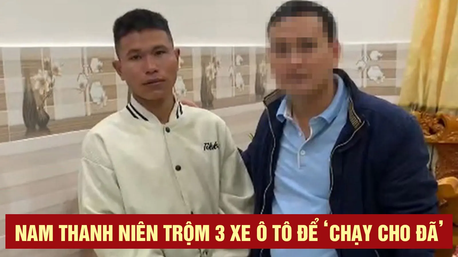 Nam thanh niên trộm 3 xe ô tô để ‘chạy cho đã’