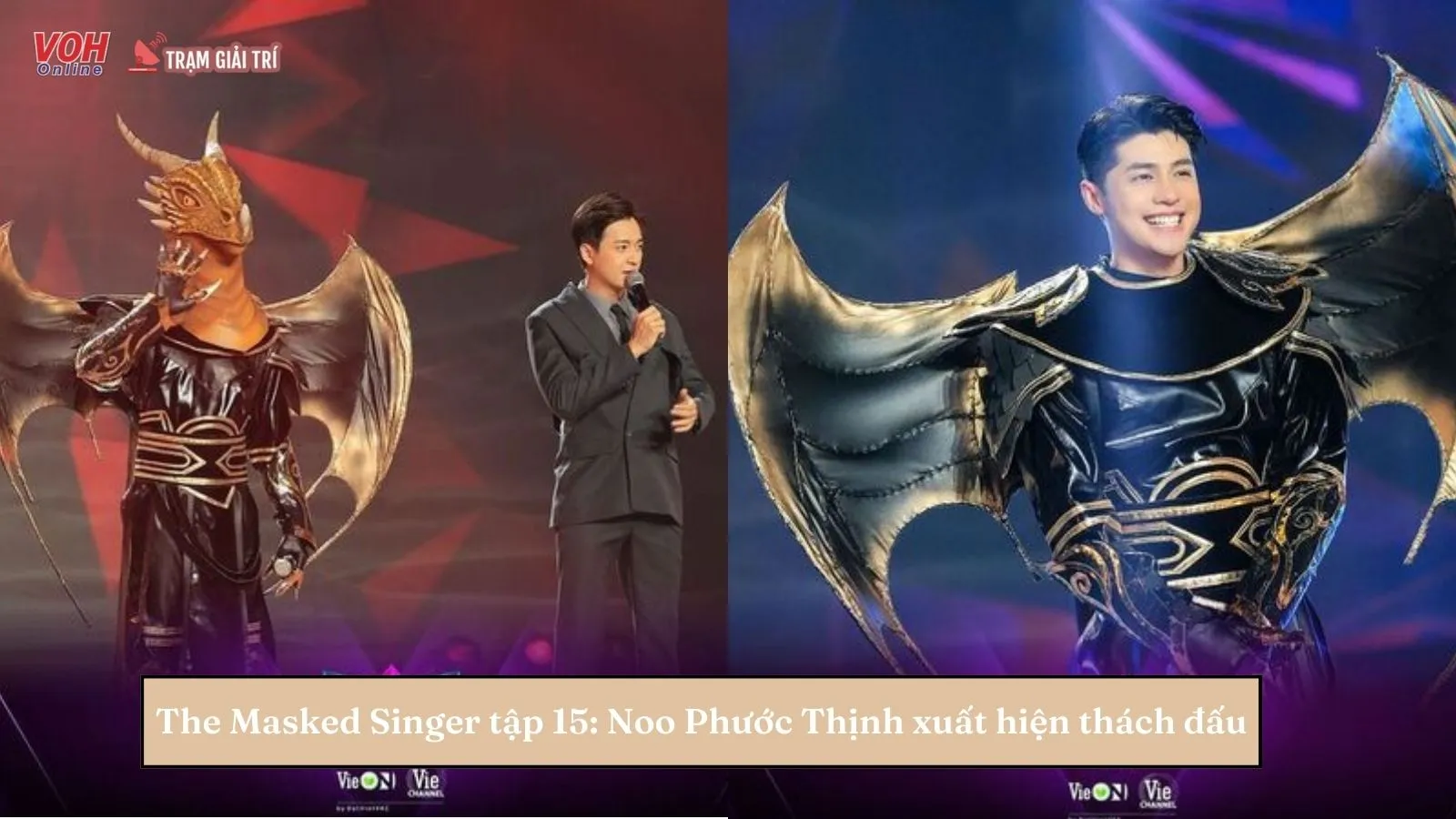 The Masked Singer tập 15: Noo Phước Thịnh xuất hiện thách đấu, không có ai lộ diện