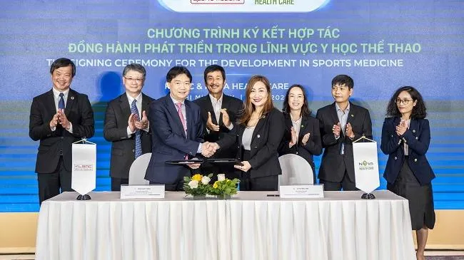 Trung tâm Y học Thể thao sẽ có mặt tại Việt Nam với sự hợp tác của Nova Healthcare và KLSMC