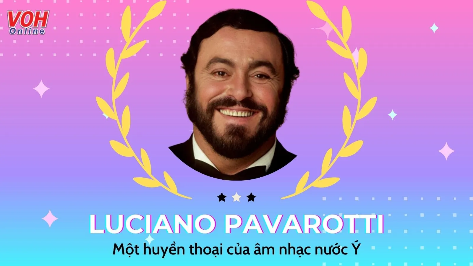 Câu nói nổi tiếng của Luciano Pavarotti huyền thoại âm nhạc Ý