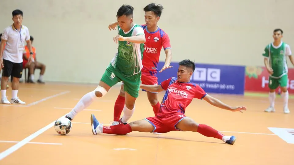 Sài Gòn FC vượt Thái Sơn Bắc trở lại Top 3 giải futsal VĐQG 2022