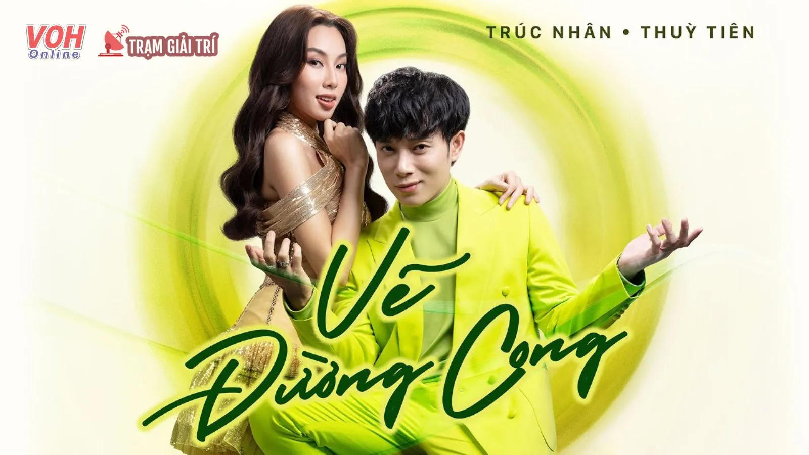 Thùy Tiên xuất hiện thần thái, bùng nổ visual cùng Trúc Nhân trong MV Vẽ Đường Cong