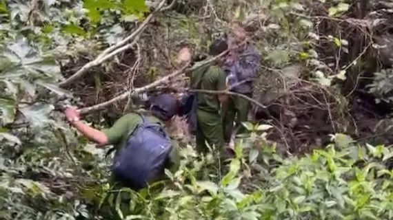 Tìm thấy thi thể người phụ nữ mất tích 15 ngày trong rừng