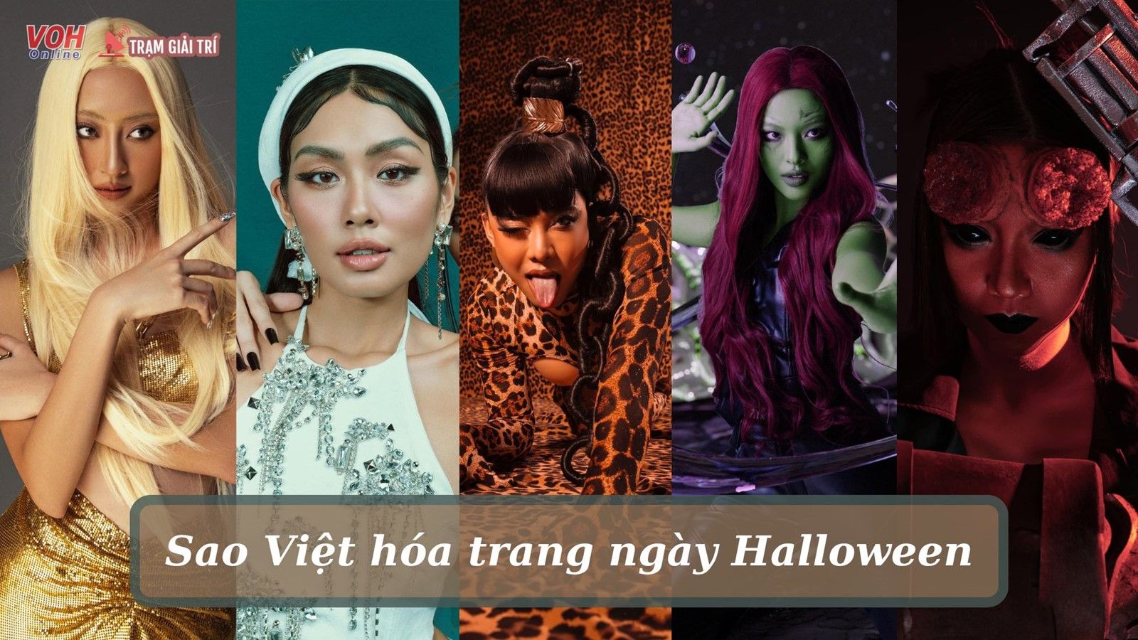 Sao Việt biến hình ấn tượng trong dịp Halloween 2022