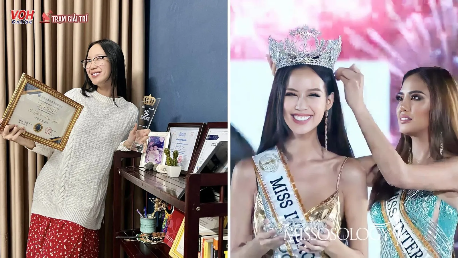 Bảo Ngọc đáp trả tinh tế khi bị Á hậu Thái Lan chê không xứng với Miss Intercontinental