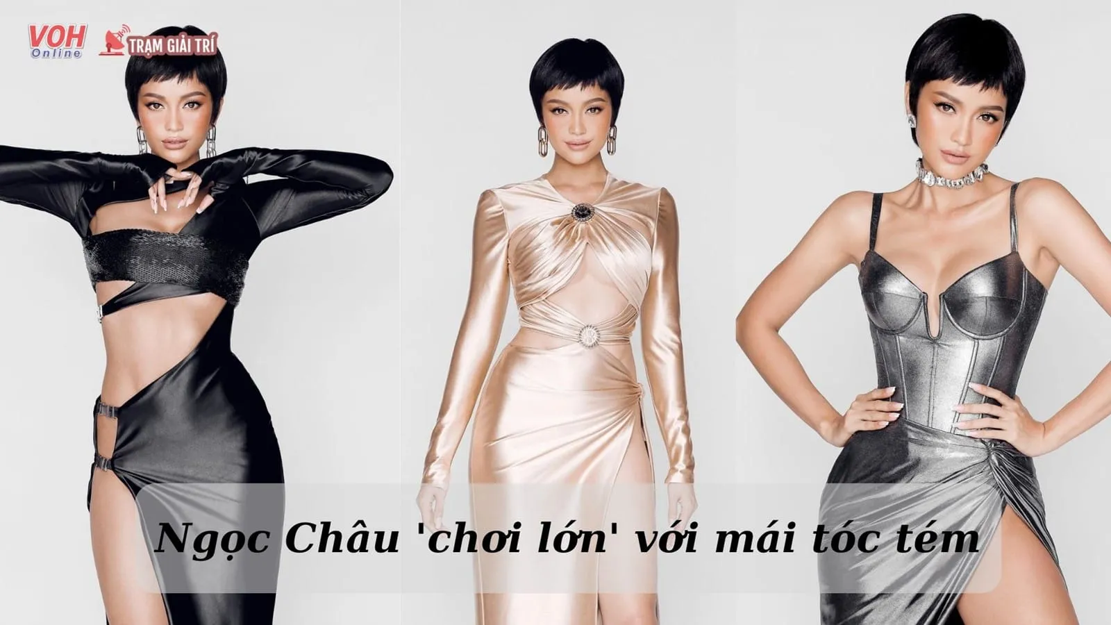 Hoa hậu Ngọc Châu nổi loạn trong tạo hình mới trước thềm Miss Universe