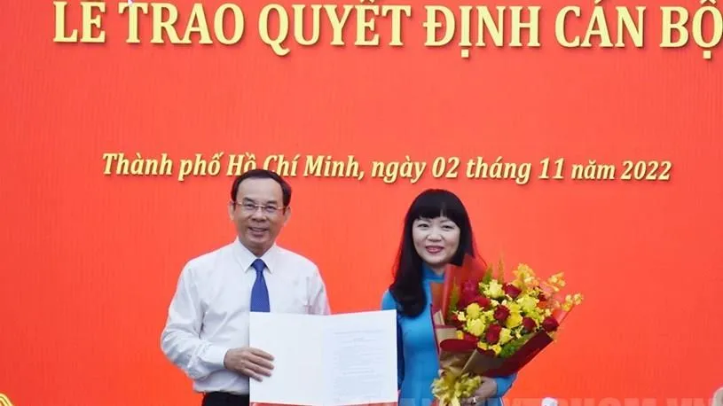 Bà Phạm Thị Hồng Hà - Giám đốc Sở Tài chính TP  giữ chức Phó trưởng Ban Nội chính Thành ủy TPHCM