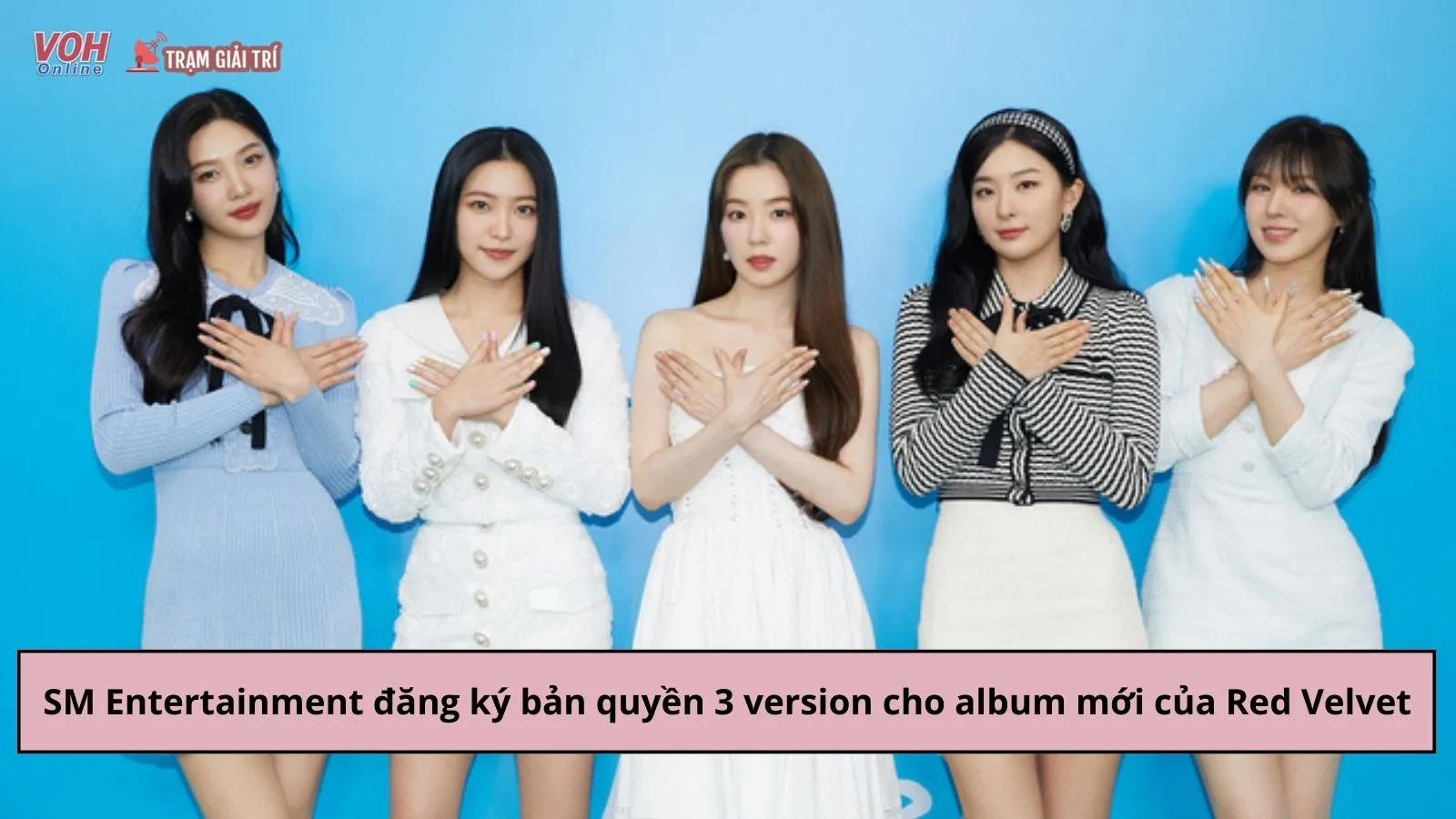 Red Velvet sắp ra album mới với 3 version