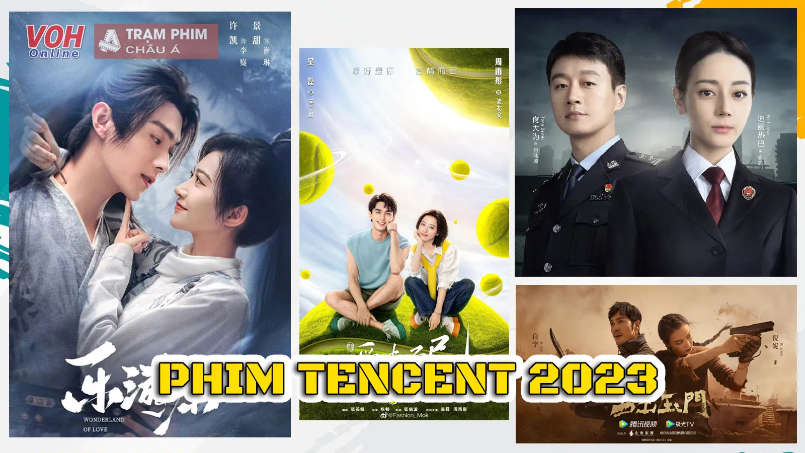 Tencent chiêu thương 2023: Loạt dự án hấp dẫn chuẩn bị ra mắt khán giả trong năm tới