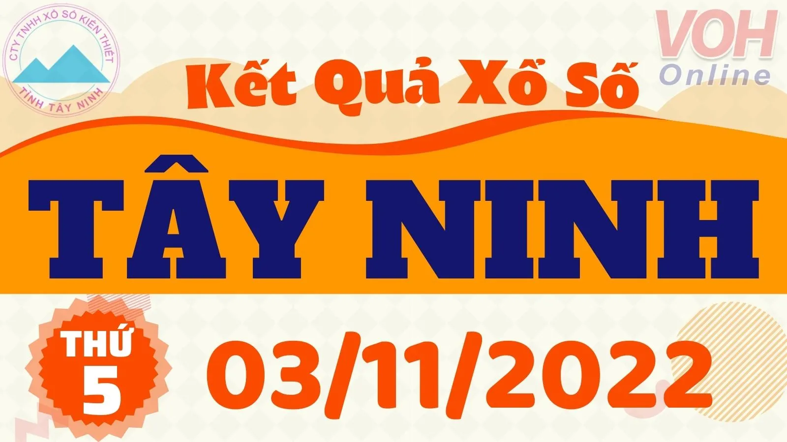 XSTN 3/11, xổ số Tây Ninh hôm nay 3/11/2022 - KQXSTN ngày 3/11