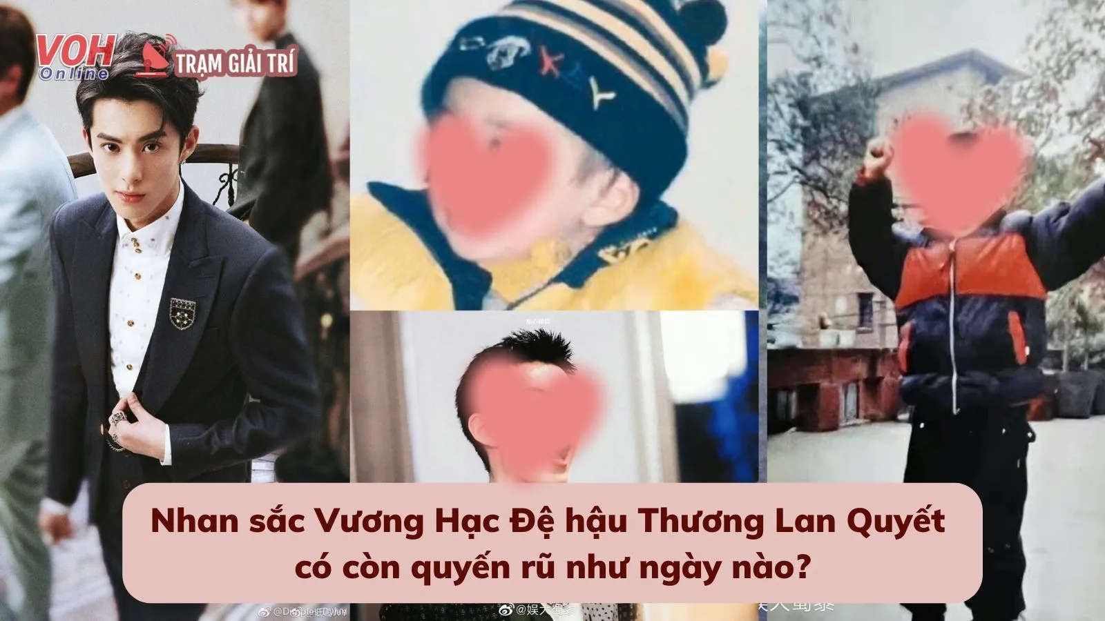 Vương Hạc Đệ và những lần gây ngỡ ngàng vì nhan sắc của mình