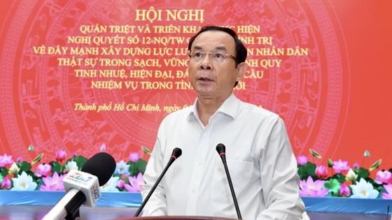Công an TPHCM phải trong sạch, vững mạnh, chính quy, hiện đại