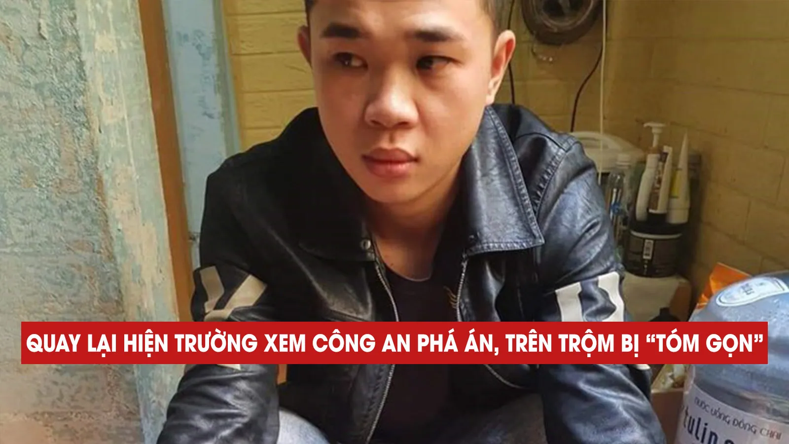 Tên trộm bị ‘tóm’ khi quay lại hiện trường nghe ngóng