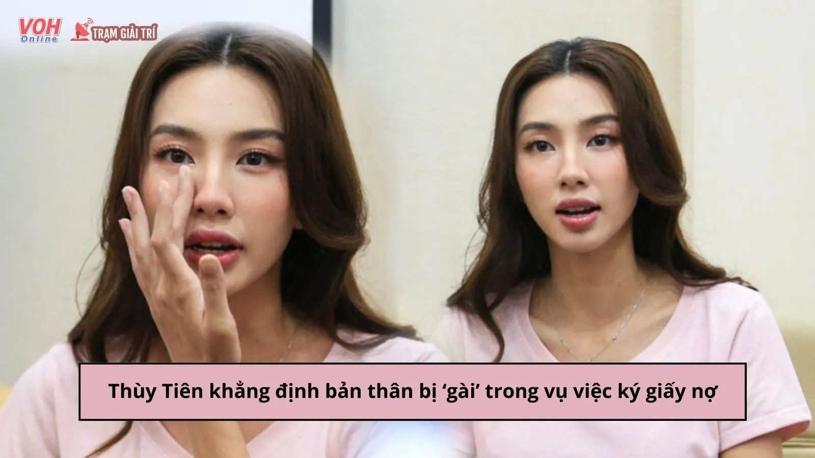 Thùy Tiên khẳng định bản thân bị ‘gài’ trong vụ việc ký giấy nợ