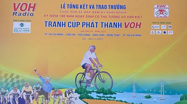 [Trực tiếp] Bế mạc và trao giải Cuộc đua xe đạp Nam Kỳ Khởi Nghĩa tranh cúp Phát thanh VOH năm 2022