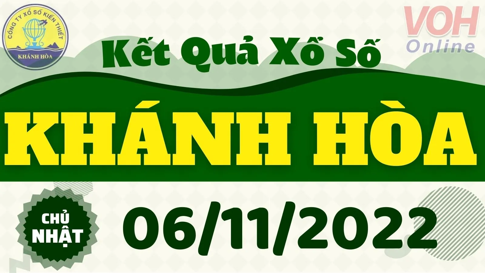 XSKH 6/11, xổ số Khánh Hòa hôm nay 6/11/2022 - KQXSKH ngày 6/11