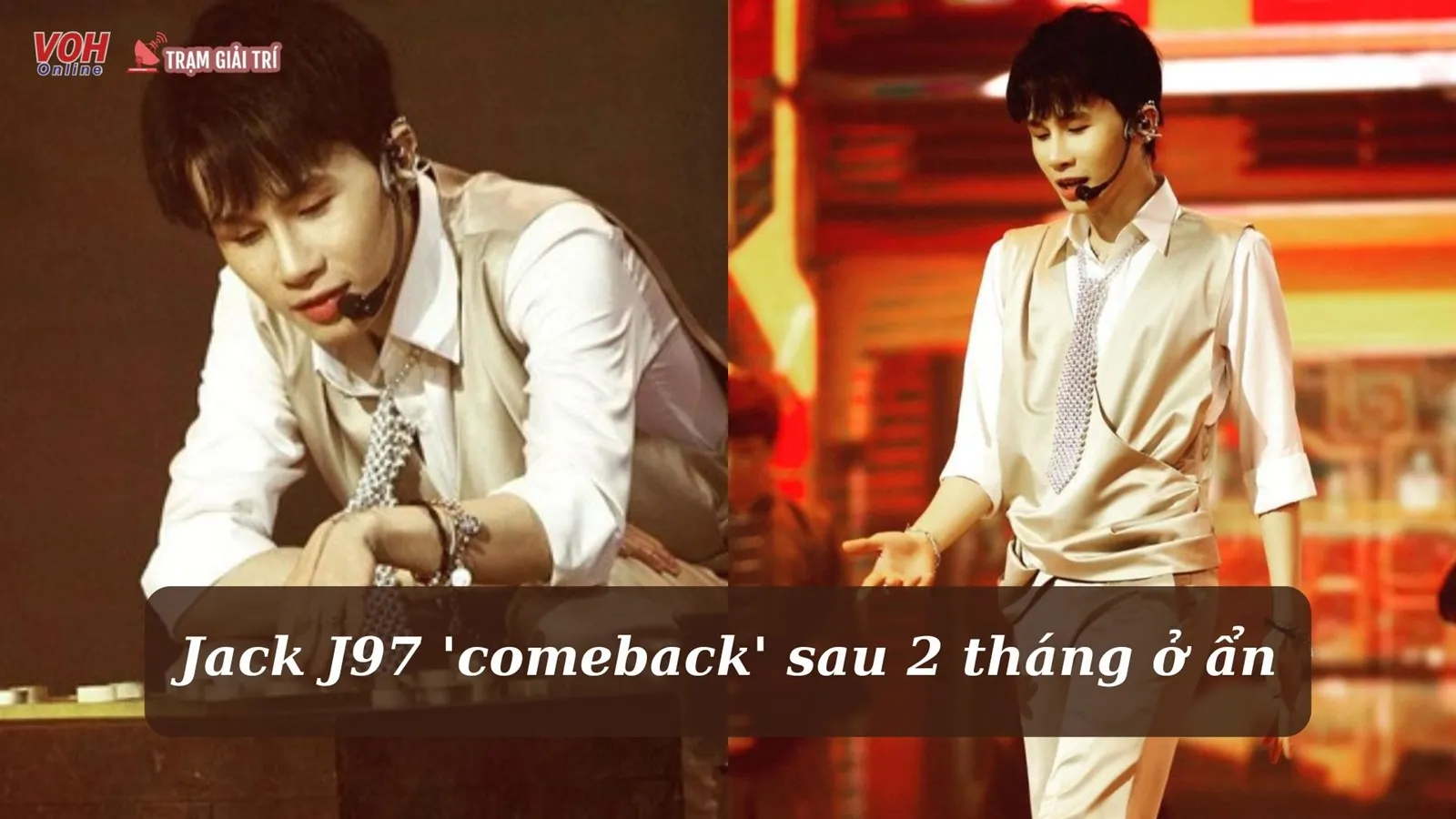 Jack thông báo comeback hoành tráng, sẽ góp mặt tại show Cần Thơ