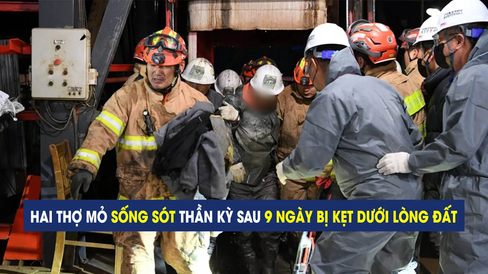 Bị mắc kẹt 9 ngày dưới lòng đất, hai thợ mỏ sống sót kỳ diệu nhờ bột cà phê