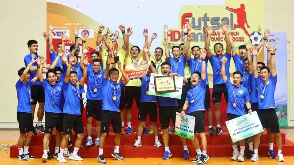 Sahako toàn thắng, Sài Gòn về đích thứ 3 tại Giải futsal VĐQG 2022