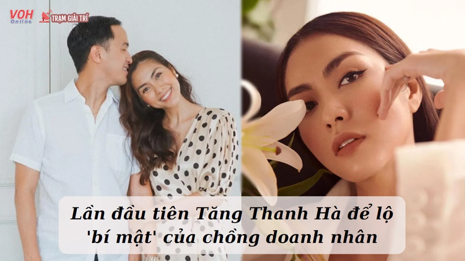 Tăng Thanh Hà hào hứng khoe chồng nhưng vô tình để lộ một điểm đáng chú ý