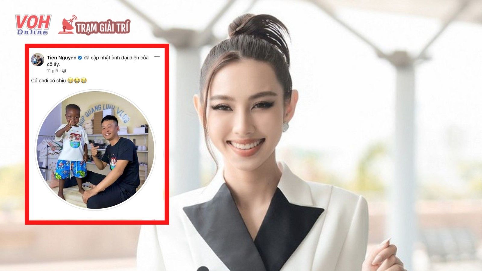 Hoa hậu Thùy Tiên có động thái bất ngờ liên quan đến Quang Linh Vlog