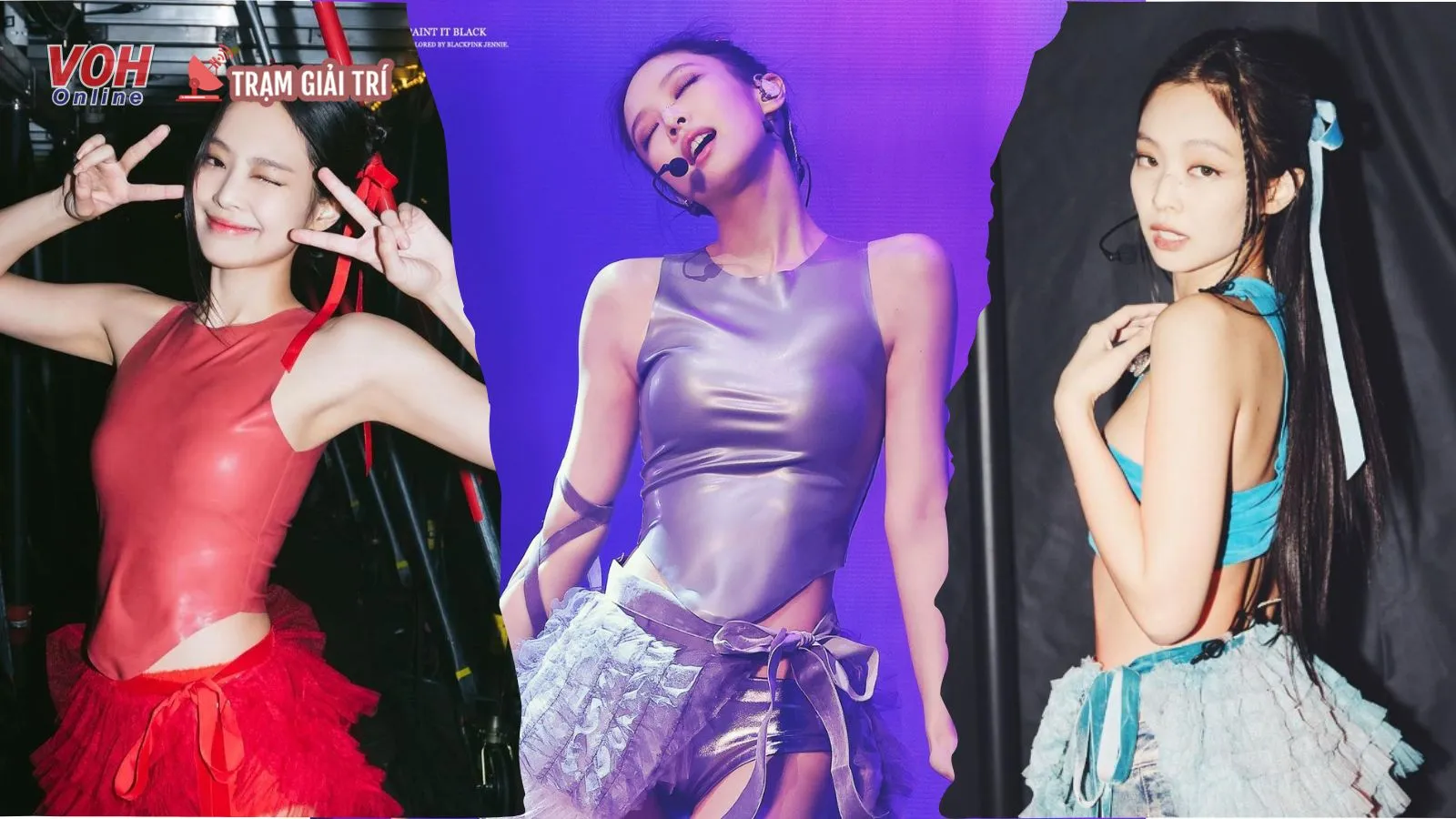 Jennie (BLACKPINK) khiến fan mê mẩn với loạt trang phục nàng tiên trong concert Born Pink