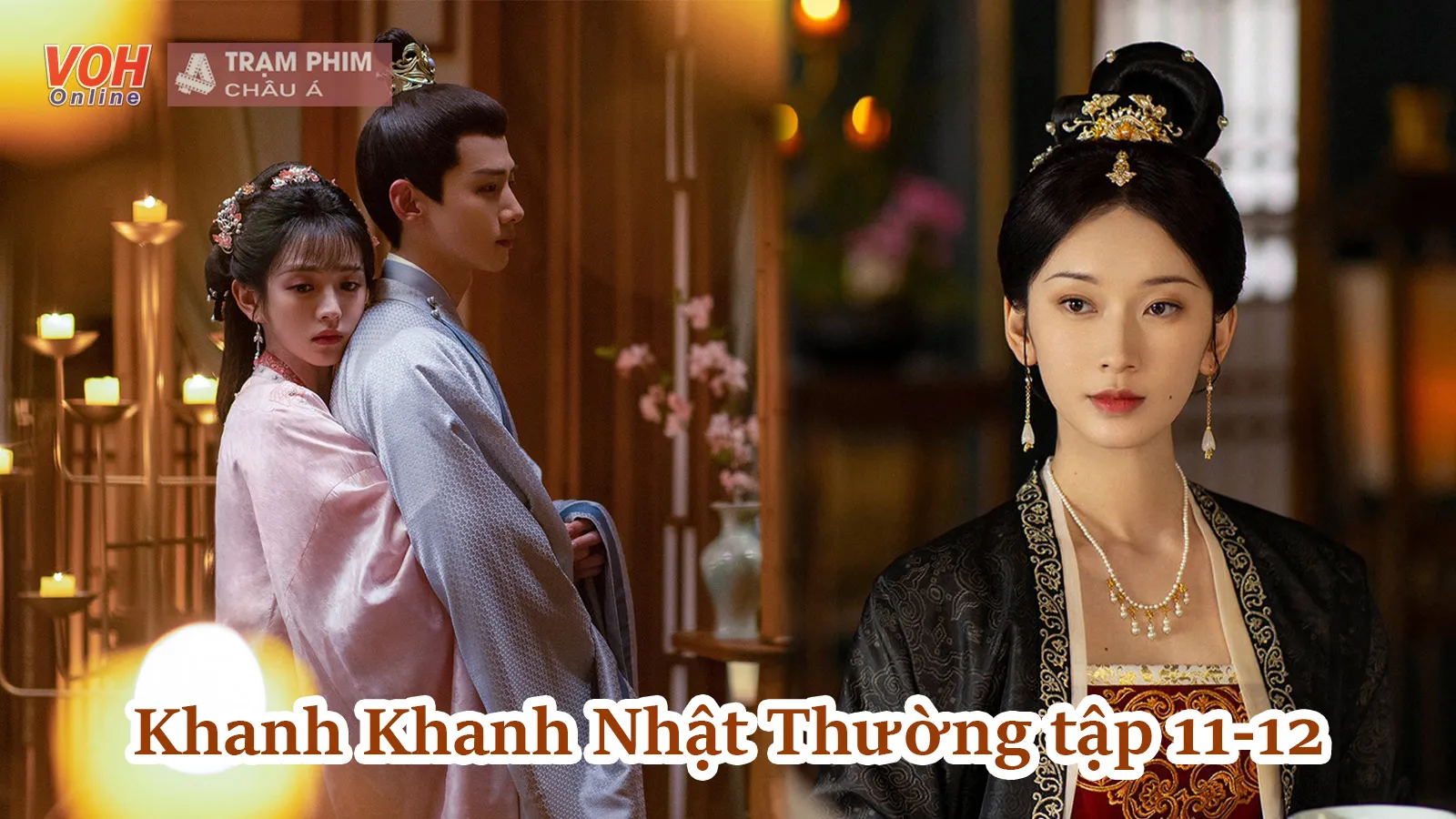 Khanh Khanh Nhật Thường tập 11-12: Có nhân vật mới chen vào giữa Bạch Kính Đình - Điền Hi Vi?