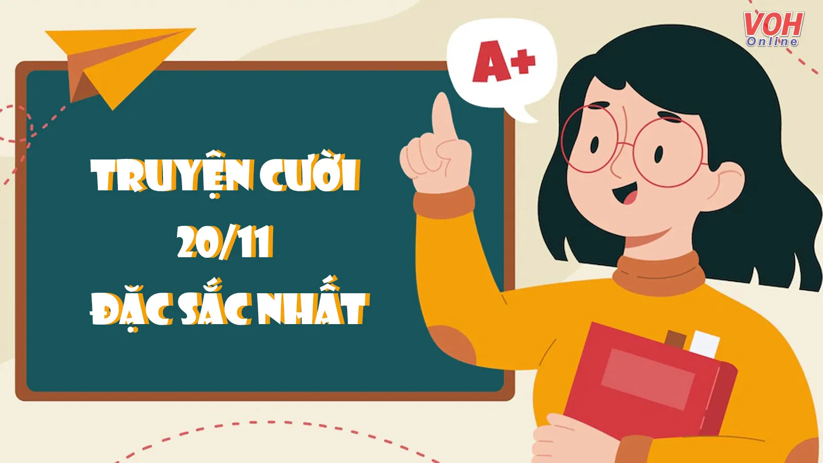 35 truyện cười 20/11 ngắn, truyện cười làm báo tường 20/11 hài hước ý nghĩa