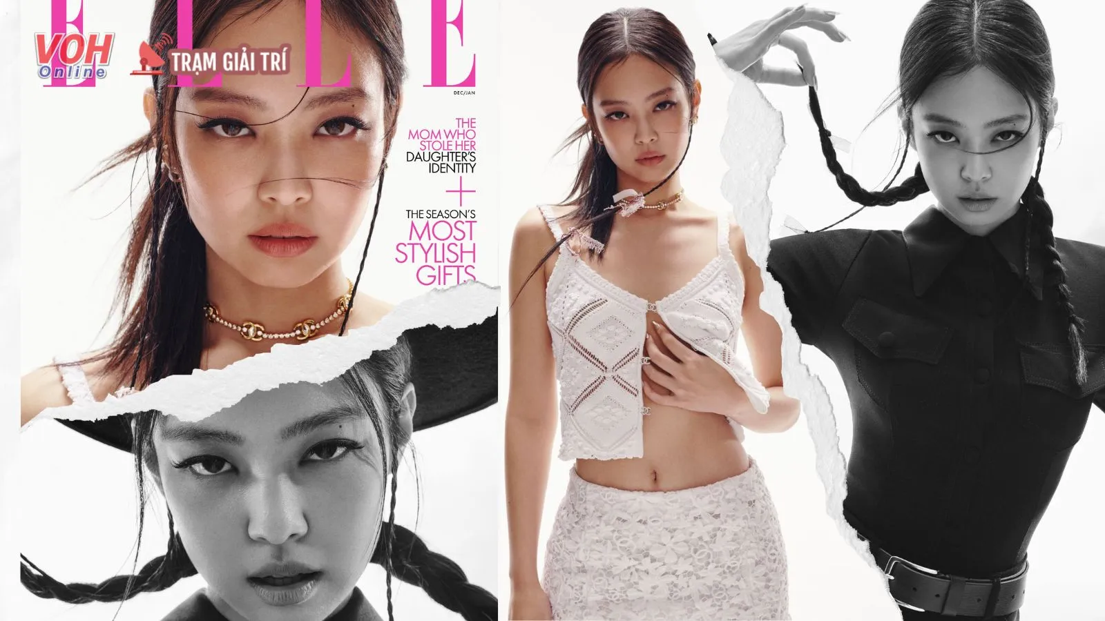 Jennie (BLACKPINK) khí chất ngút ngàn trên ELLE USA, chia sẻ về việc tiếp tục con đường diễn xuất