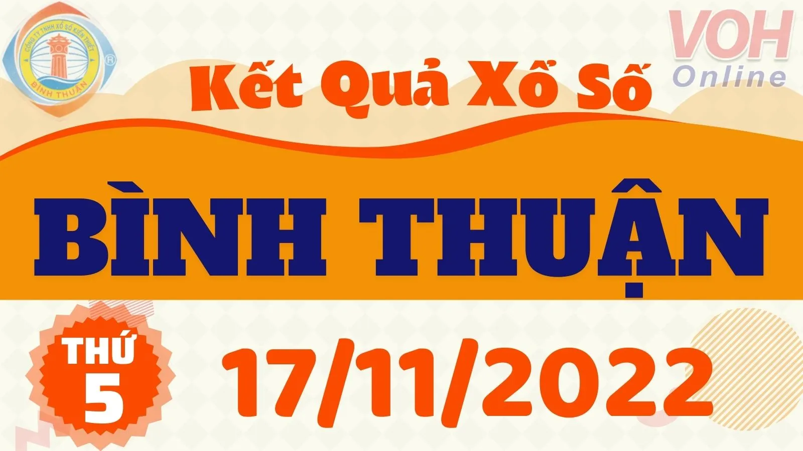 XSBTH 17/11 - Xổ số Bình Thuận hôm nay 17/11/2022 - KQXSBTH ngày 17 tháng 11