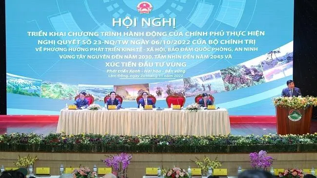 Xúc tiến đầu tư vùng Tây Nguyên Phát triển xanh - Hài hòa - Bền vững