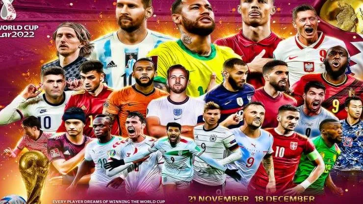 Lịch thi đấu vòng bảng World Cup 2022 từ ngày từ 20/11 - 3/12