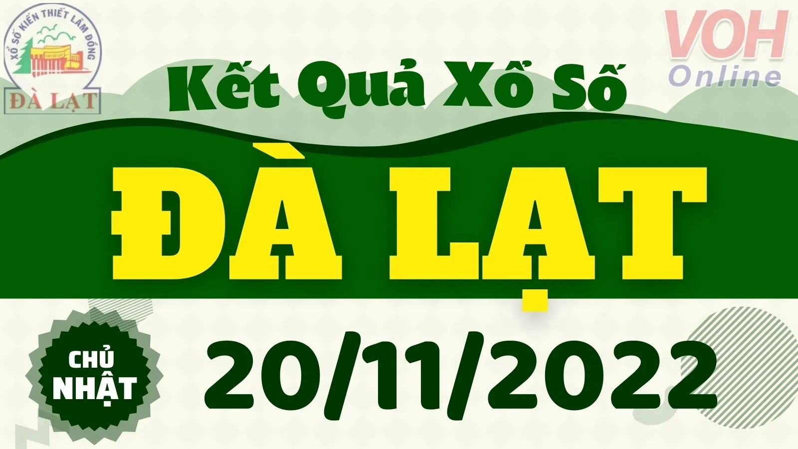 XSDL 20/11 - Xổ số Đà Lạt hôm nay 20/11/2022 - KQXSDL ngày 20 tháng 11