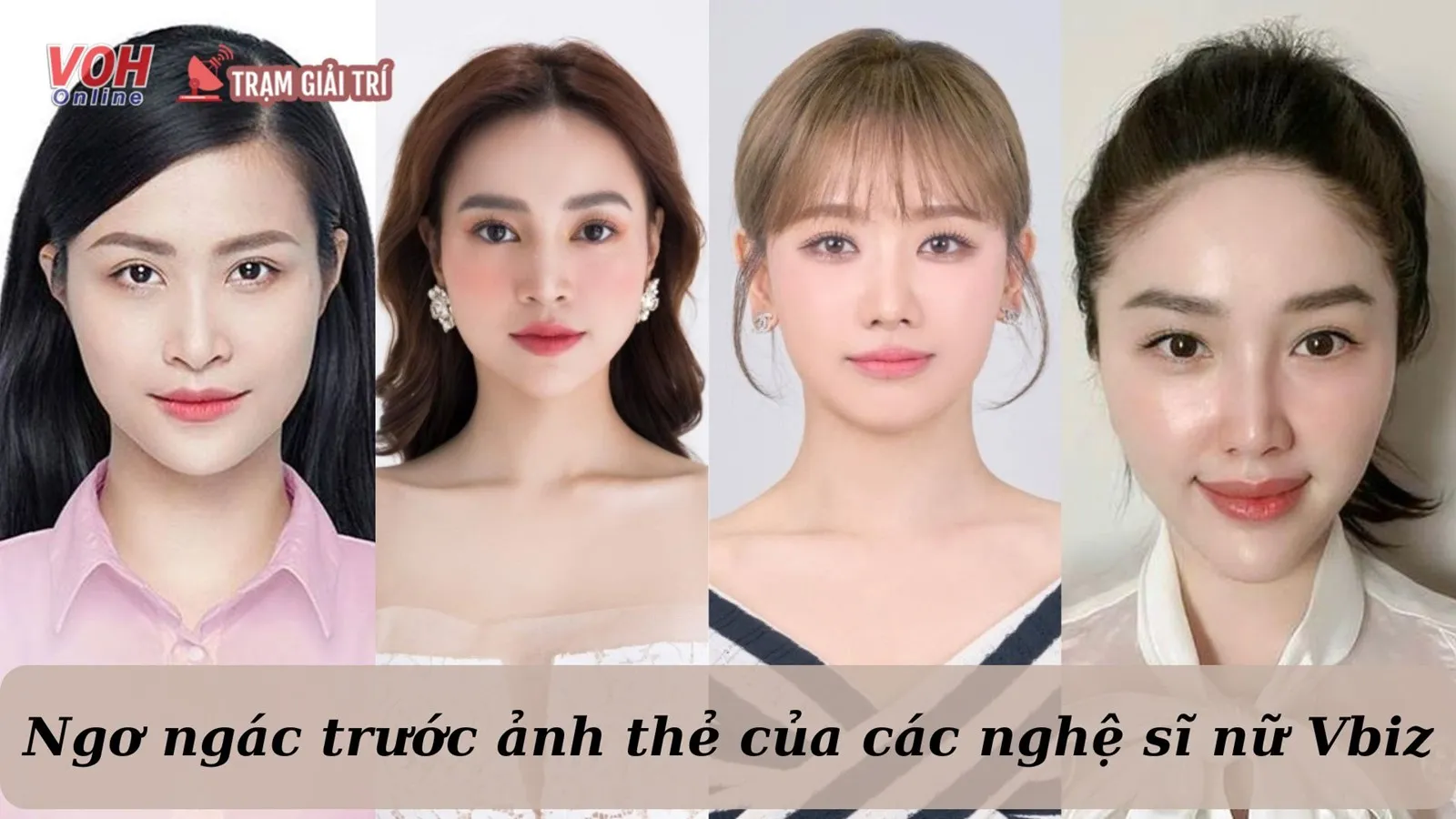 Điểm danh nữ nghệ sĩ có ảnh thẻ lung linh của Vbiz