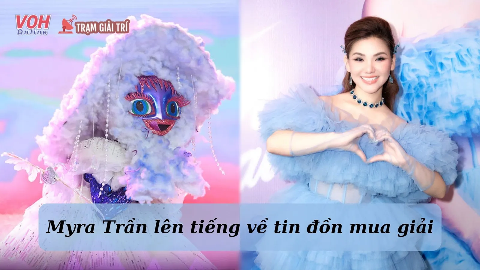 Lady Mây Myra Trần đáp trả tin đồn mua giải ở The Masked Singer Vietnam