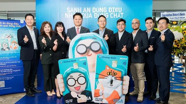 Lần đầu tiên ra mắt thẻ “ Hội viên sành ăn” do Baemin và ngân hàng Shinhan đồng thương hiệu