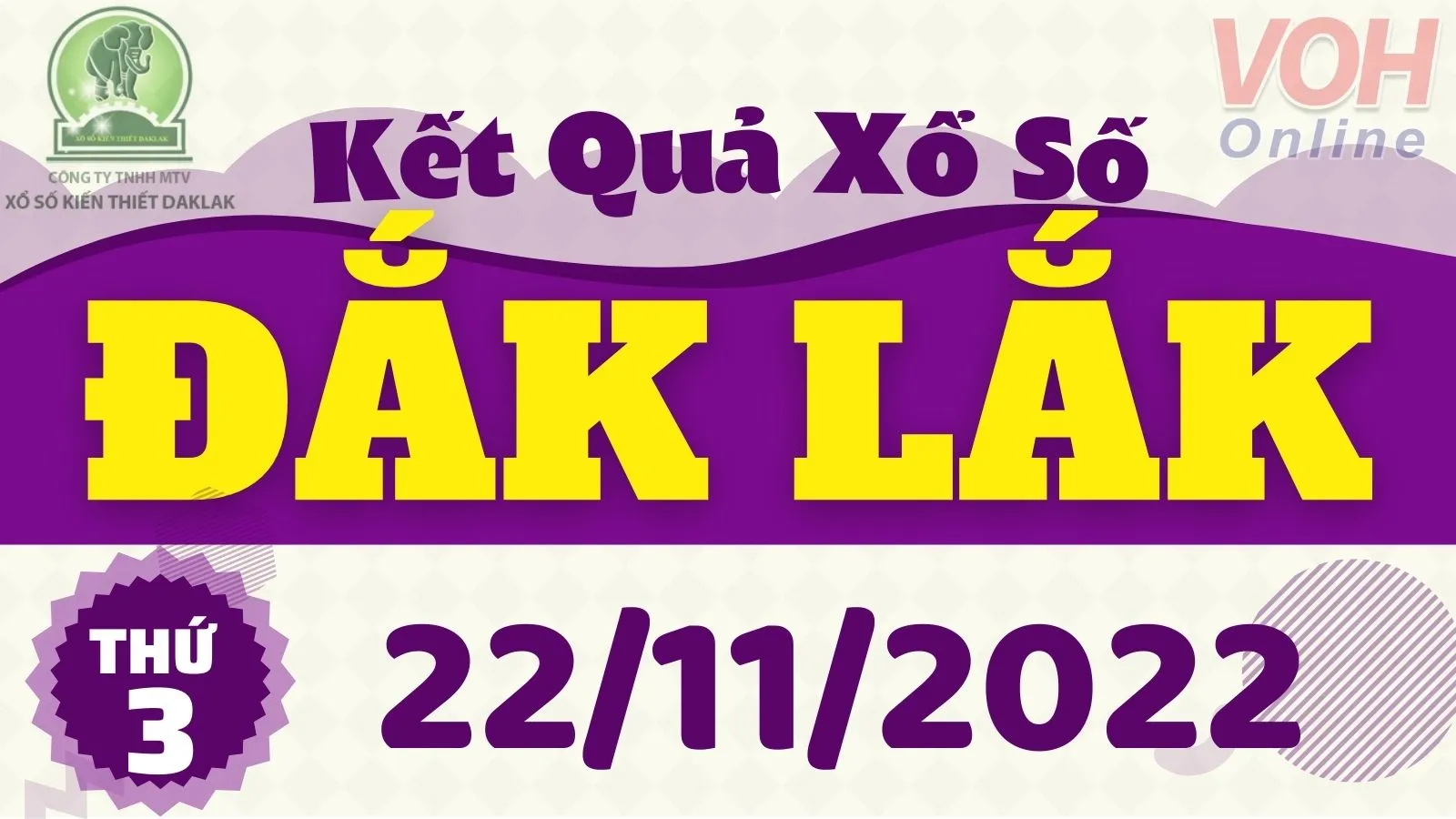 XSDLK 22/11 -Xổ số Đắk Lắk hôm nay 22/11/2022 - KQXSDLK ngày 22 tháng 11