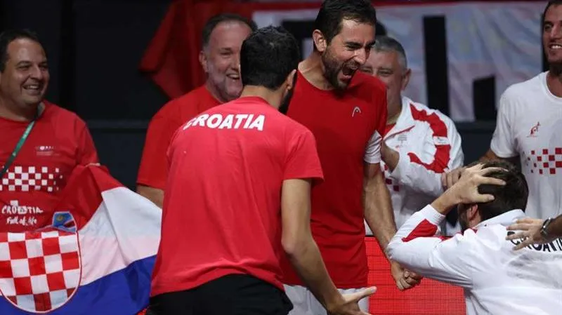 Davis Cup 2022: Hạ Tây Ban Nha, ĐT Croatia đấu Australia tại bán kết