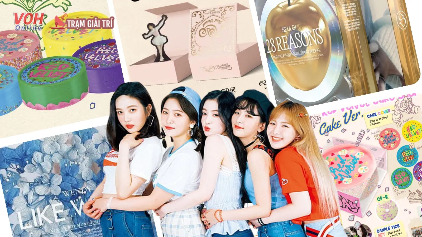 Red Velvet và những mẫu thiết kế album độc nhất vô nhị trong Kpop