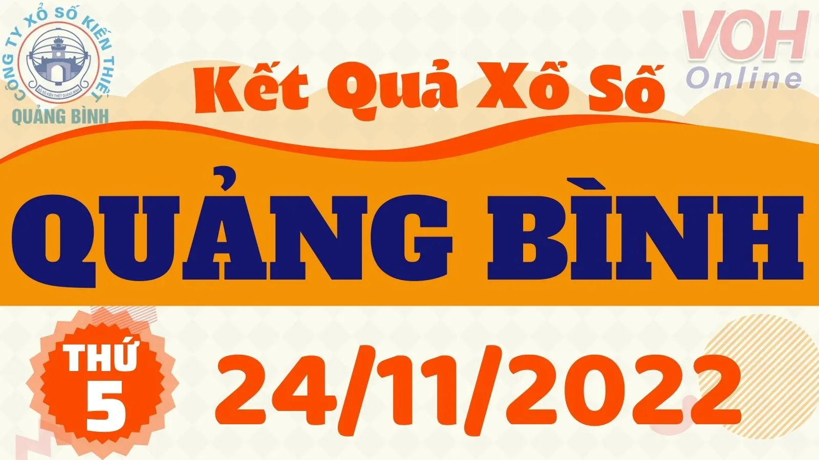 XSQB 24/11 - Kết quả xổ số Quảng Bình hôm nay thứ 5 ngày 24/11/2022