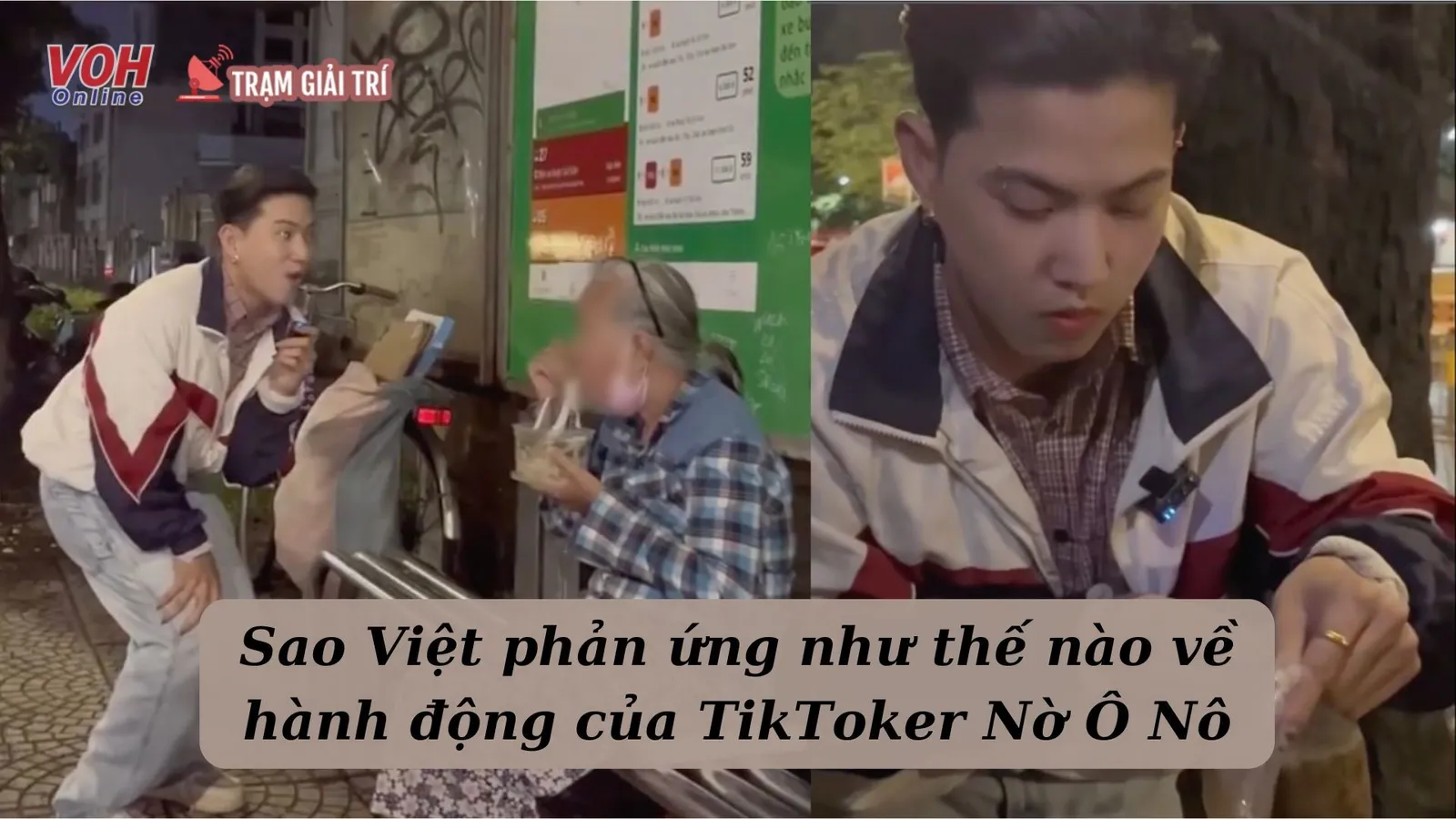 Nam TikToker bị sao Việt thẳng tay tẩy chay vì hành động xúc phạm người vô gia cư