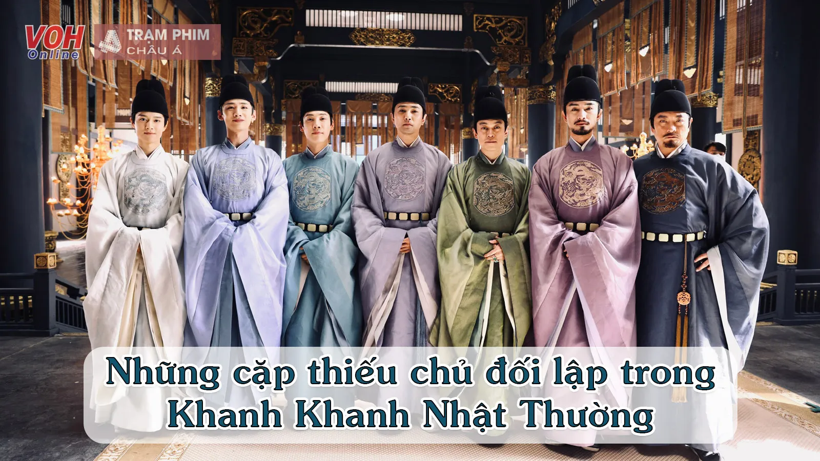 Khanh Khanh Nhật Thường: Những cặp thiếu chủ thể hiện sự đối lập thú vị