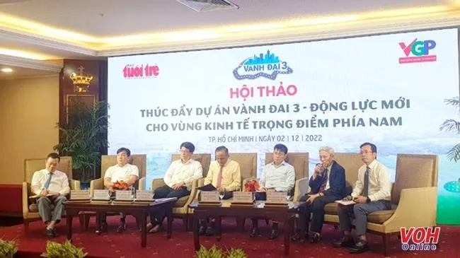 Hội thảo “Thúc đẩy dự án Vành đai 3 - Động lực mới cho vùng kinh tế trọng điểm phía Nam”