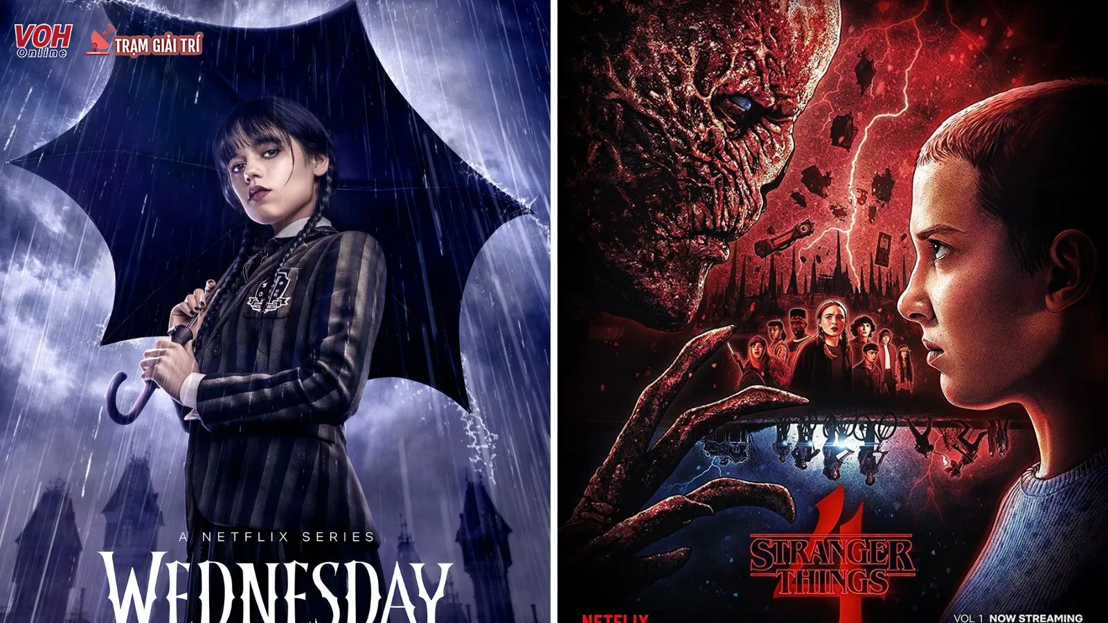 Wednesday “chị Tư” đánh bại Stranger Things về kỷ lục giờ xem trong tuần