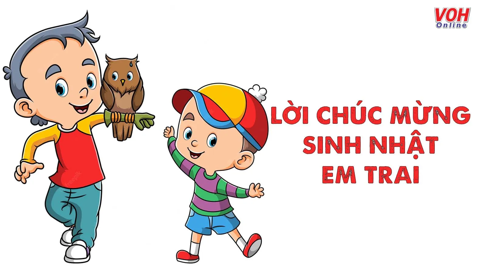 50 lời chúc mừng sinh nhật em trai hài hước, ý nghĩa nhất